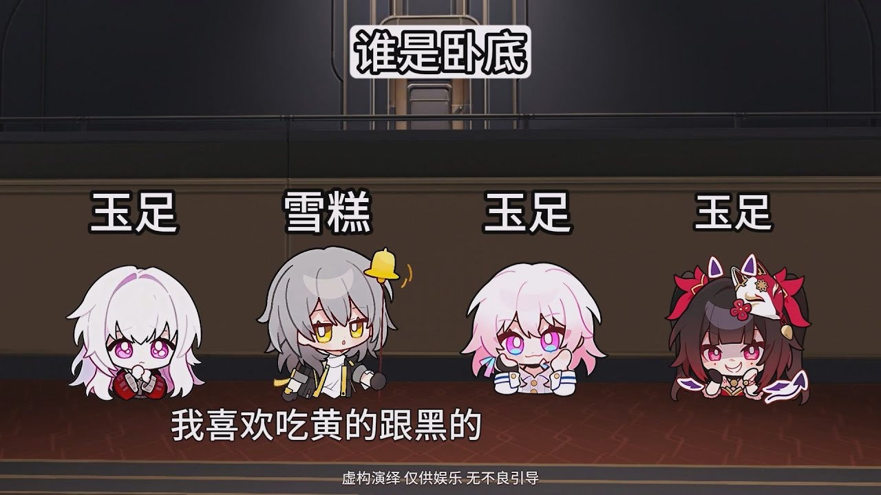 【崩鐵版誰是臥底】開拓者，你的口味很獨特喲～