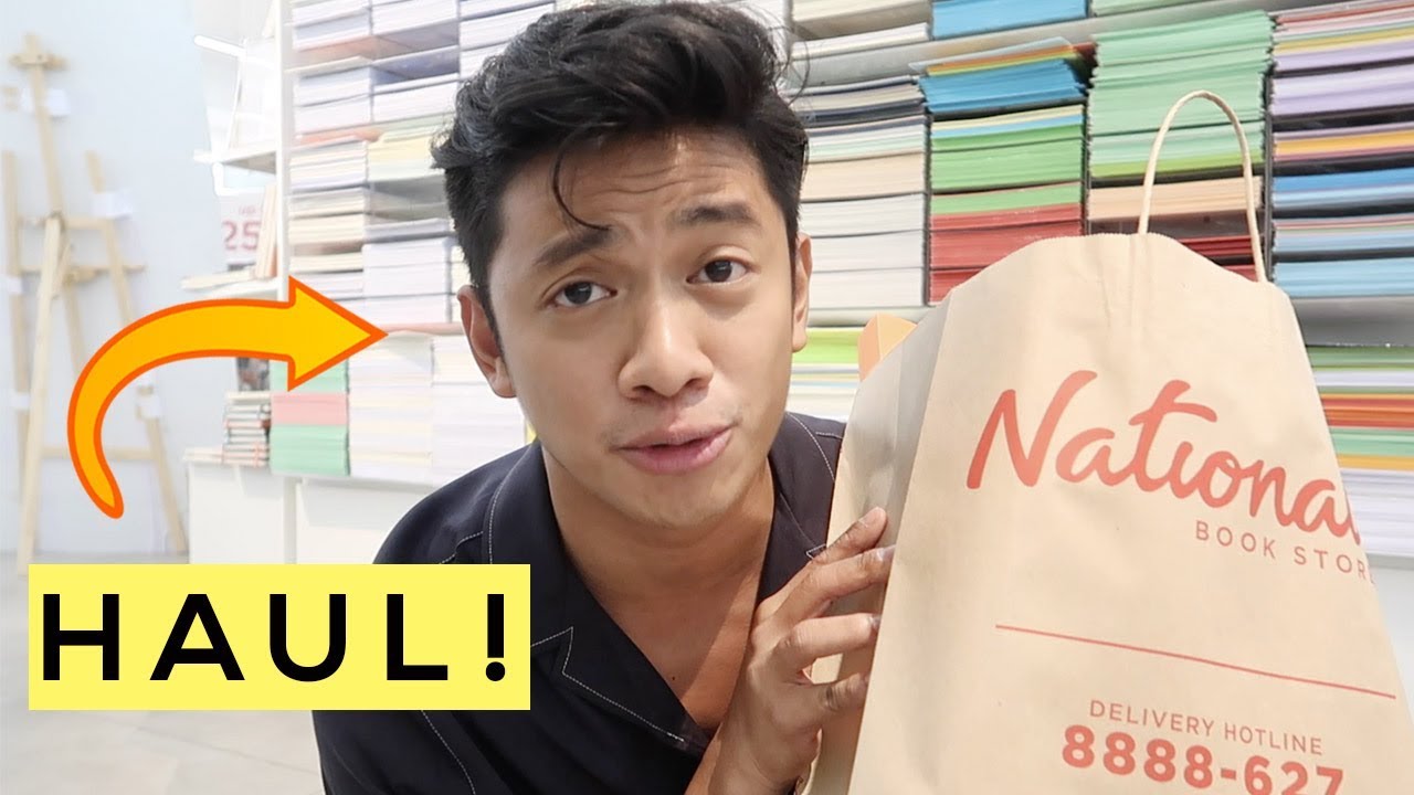 National Book Store Haul (Philippines) YouTube