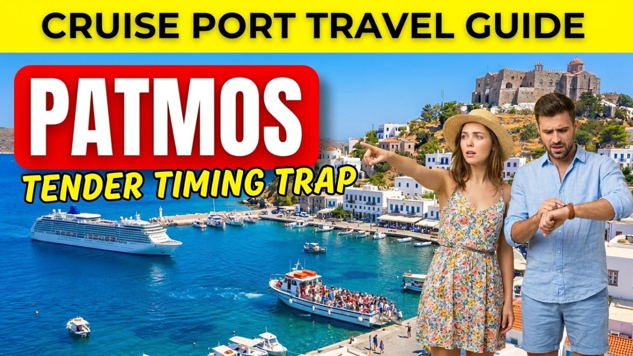Patmos Cruise Port Guide — The Tender Timing Trap