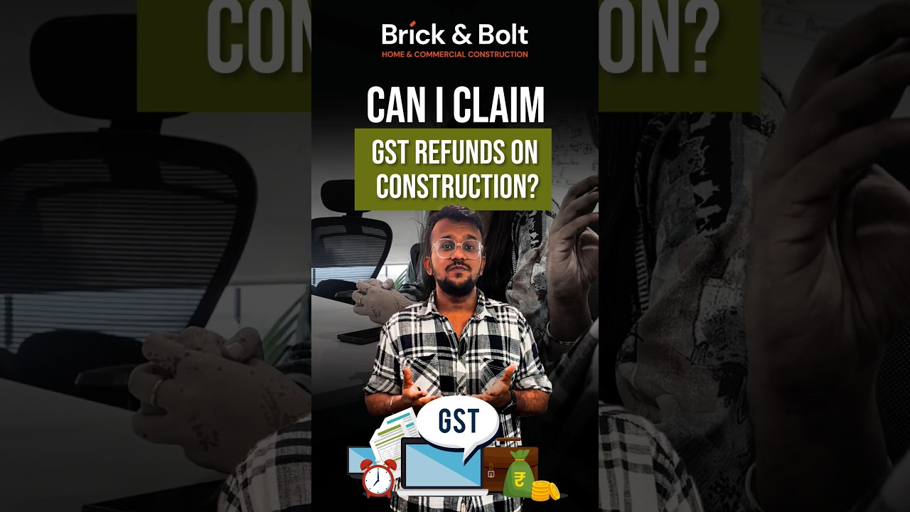Can You Claim GST Refund on Home Construction? Here's What’s Allowed and What’s Absolutely Not
