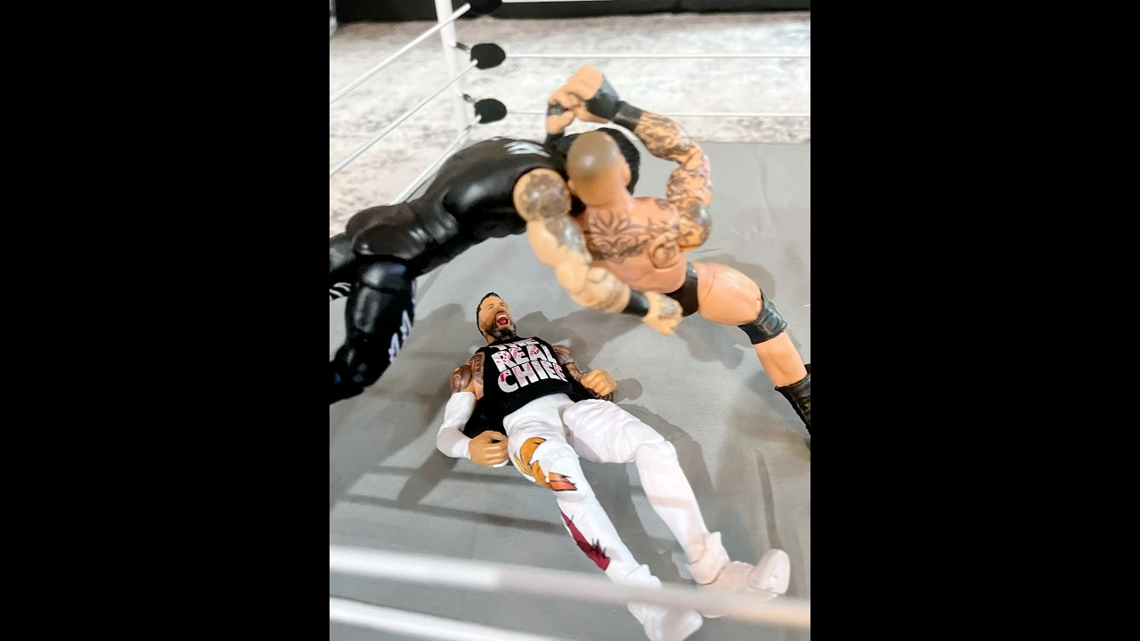 WWE action figure stop motion!! 