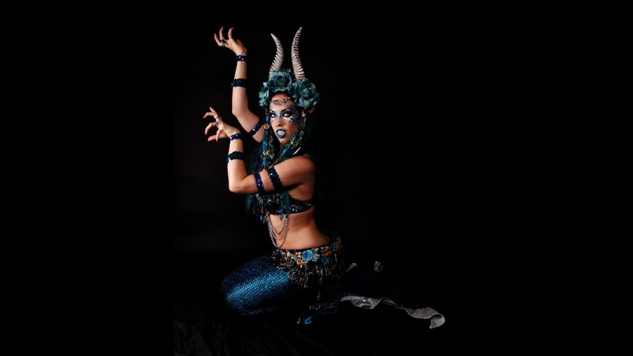 Zodiac Mermaid by Moonhoar- Dark  Fusion Theatrical Bellydance 