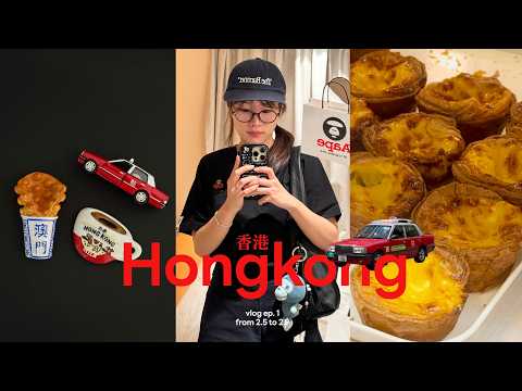 vlog 🇭🇰 Sharing dim sum and egg tart hotspots I want to eat again. Hong Kong and Macau trip vlog ...