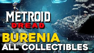 Metroid Dread Burenia All Collectible Locations (100% Items) (All Missile Tanks, Energy Tanks...)