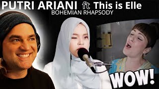 PUTRI ARIANI REACTION | Bohemian Rhapsody (cover) | THIS IS ELLE collab