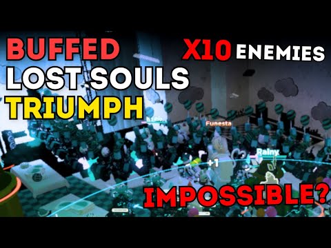 Beating The IMPOSSIBLE LOST SOULS | Tower Defense Simulator