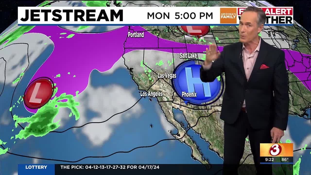 Warm temperatures in the 90s through the weekend - YouTube