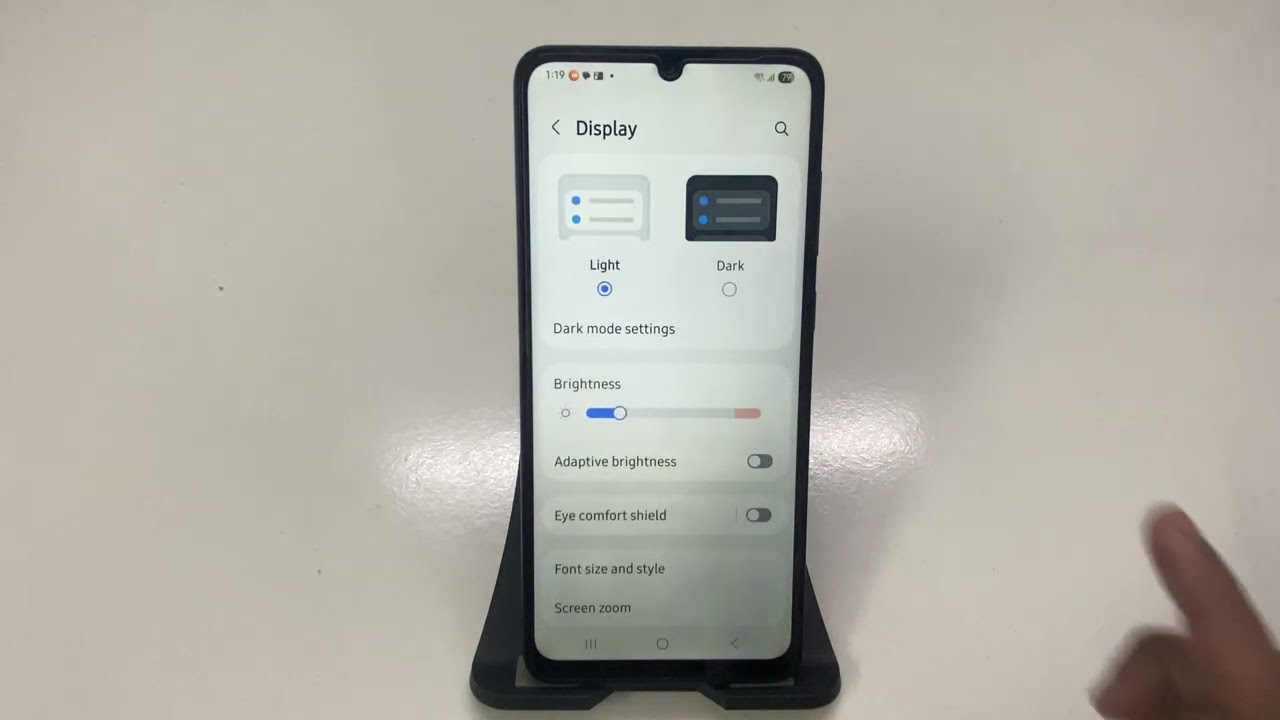 Samsung Galaxy A07 4G में Brightness कैसे सेट करें? पूरा आसान तरीका