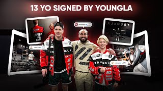 How I Got Signed By YoungLA | Youngest Athlete Ever | Fastest ...