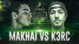 THIS GOT PERSONAL | MAKHAI vs K3RC | #RapBattle (Full Battle)