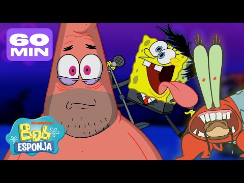 Bob Esponja | 60 MINUTOS dos Momentos Mais Engraçados dos NOVOS Episódios de Bob Esponja! 🤣