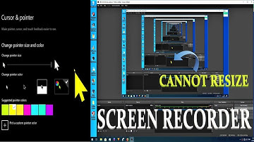 HOW TO FIX MOUSE POINTER IN SCREEN RECORDER PROBLEM ?