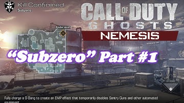 Call of Duty: Ghosts #Nemesis DLC "Subzero" Map #1 - Xbox One Gameplay