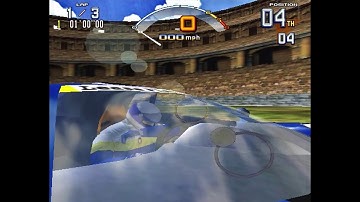 Scud Race (Sega Super Gt) Plus: All Car Number 4 (Animation Position 4)