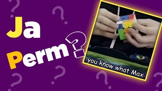 Alternate Ja Perm ( This has to be the Fastest Ja Perm Ever! )....