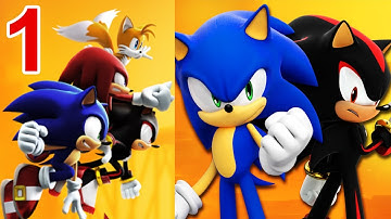 Sonic Forces: Gameplay Walkthrough -  Part 1 (iOS, Android)