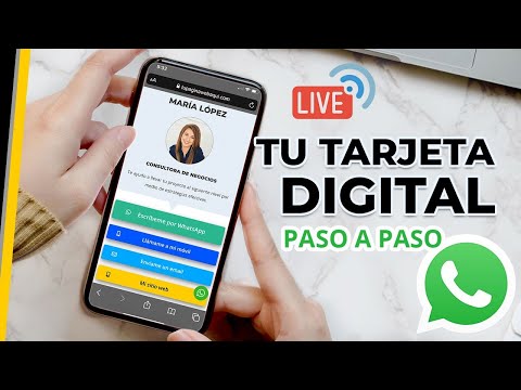 Cómo crear tu TARJETA DIGITAL de presentación paso a paso ▶︎ en Wordpress gratis / sin costo extra 👌