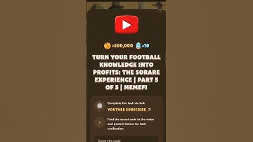 Turn Your Football Knowledge into Profits: The Sorare Experience | Part 5 of 5 | MemeFi CODE Today