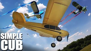 DIY Beginner RC Plane  FT Simple Cub