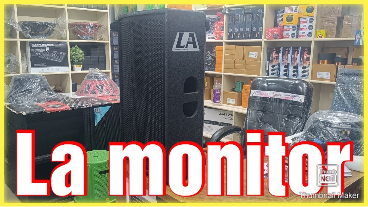 La monitor sss box dj box 8700841415 - YouTube