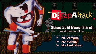 Decap Attack - Stage 2: El Beau Island - No Hit, No Item Run