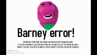 Super Baby 2 Gets Interupted By The Barney Error
