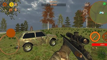 Hunting simulator 4x4 #1 - Android gameplay | Animal hunting Simulator | Animal hunting games