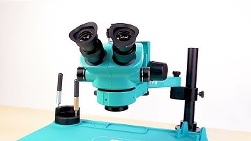 #rf4  microscope 360° adjustable swing arm metal universal telescopic rotation fixed lifting support