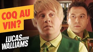 Coq Au Vin? | Come Fly With Me | Lucas and Walliams