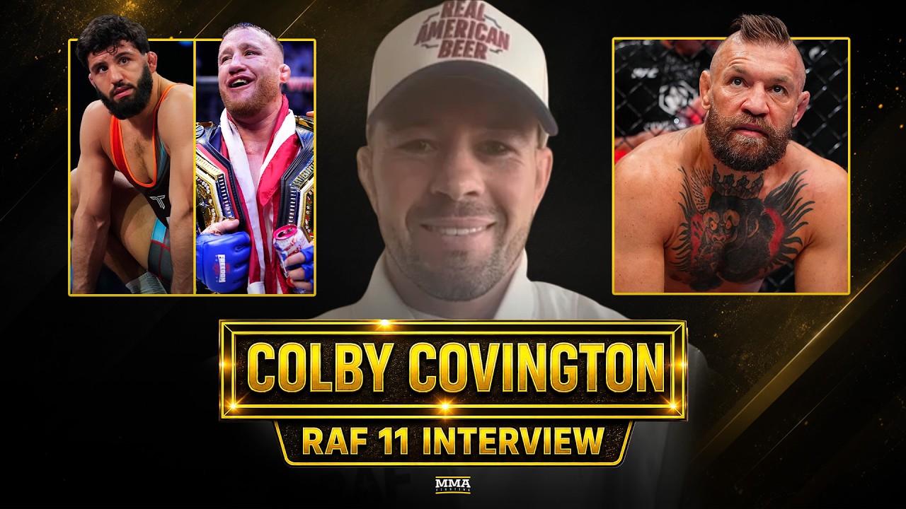 Colby Covington REACTS To Conor McGregor's Injury, Blasts Dustin Poirier | MMA Fighting