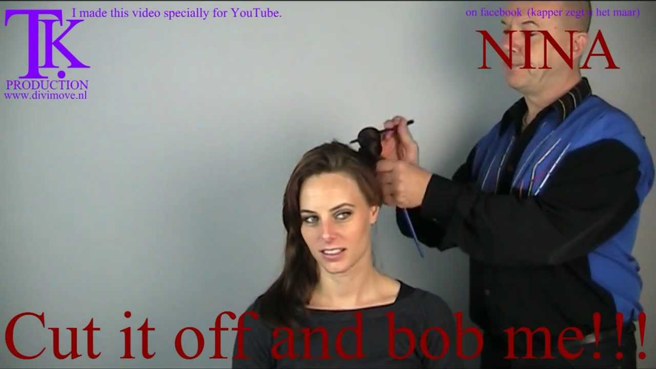 Cut it off and bob me!!! (make-over) Nina by Theo Knoop
