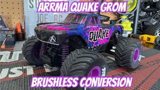 Arrma Quake Grom Brushless Conversion