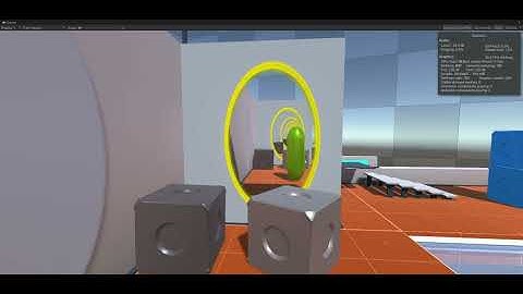 Portals in unity. RenderTexture optimization and better physics interactions