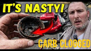 Lawn Mower Start-up & Stall? (Carburetor Clogged--Let's Fix it)