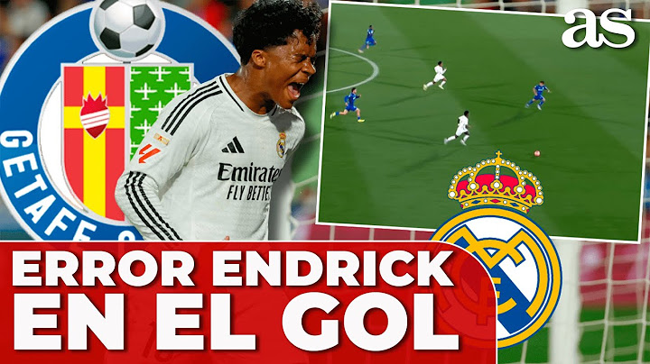 El ERROR de CONCEPTO de ENDRICK: VINICIUS no entendió nada | GETAFE - REAL MADRID