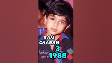 RAM CHARAN Age Transformation (1979-2025) ramcharan life journey evolution #ramcharan  #viral