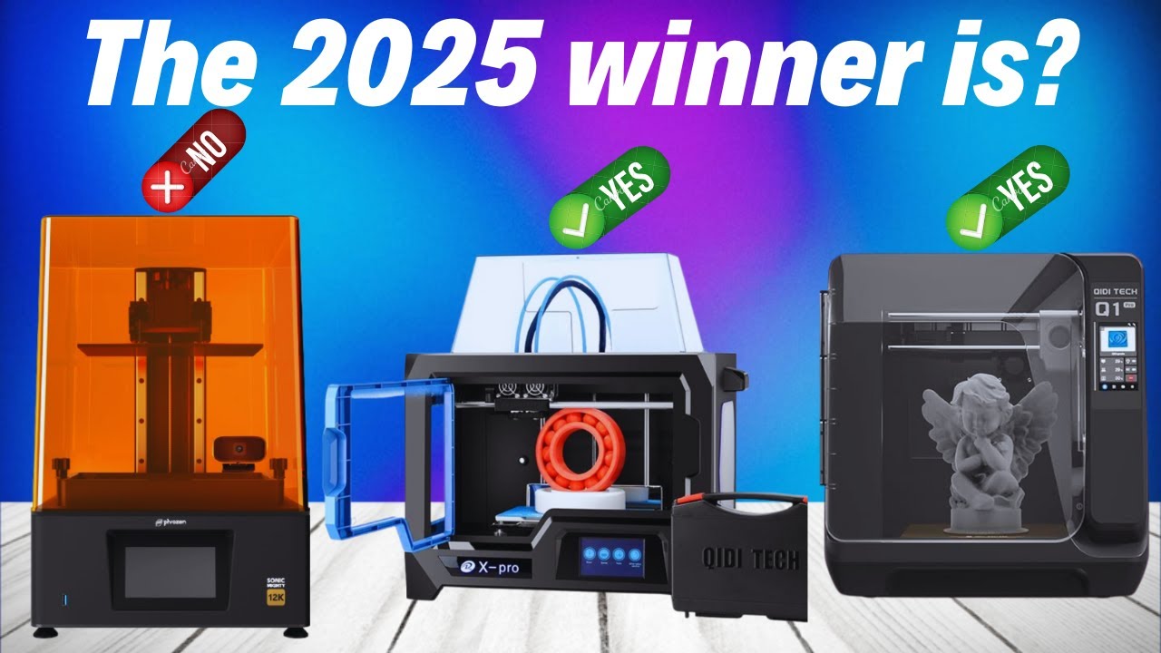 5 Best 3D Printers of 2025 - YouTube