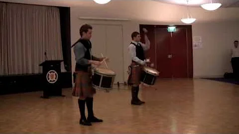 Scottish Drumming - Tyler Fry and James Laughlin p...
