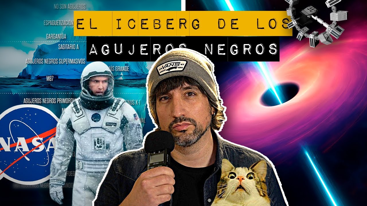 El iceberg de los AGUJEROS NEGROS