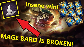 👀MAGE BARD IS OP👀 (TFT) Hyper Roll  l  ⚡⚡You need to try this Build⚡⚡  l  Easy win comp