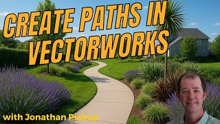 Creating Paths in Vectorworks 2025