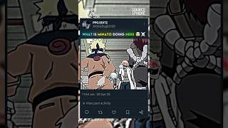 WHAT IS MINATO DOING HERE 🤯💥 #viral #naruto #hashirama #anime #viralmoment