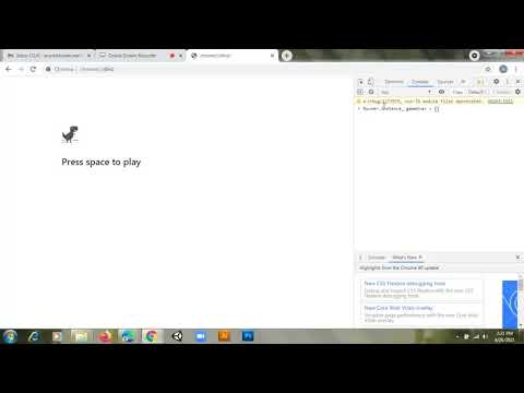 Hack And Make Your Own Dino Game Just Like Chrome Dino With Just Writing 1 Line Of Code !