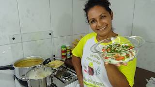FEIJÃO RECHEADO COM MUSCULO🥩HOJE A COMIDA ESTÁ UMA DELÍCIA🍝