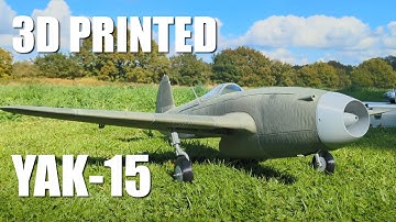 3D Printed RC Jet - Yak 15 build log