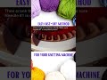 Easy Cast-Off Method for your Knitting Machine #diy #knitting #yarn #craft #tutorial #howto