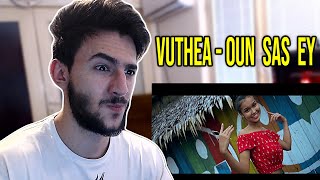 Vuthea​ វុទ្ធា - អូនសាសន៍អី (Oun Sas Ey) ft. Siva [Remix] REACTION