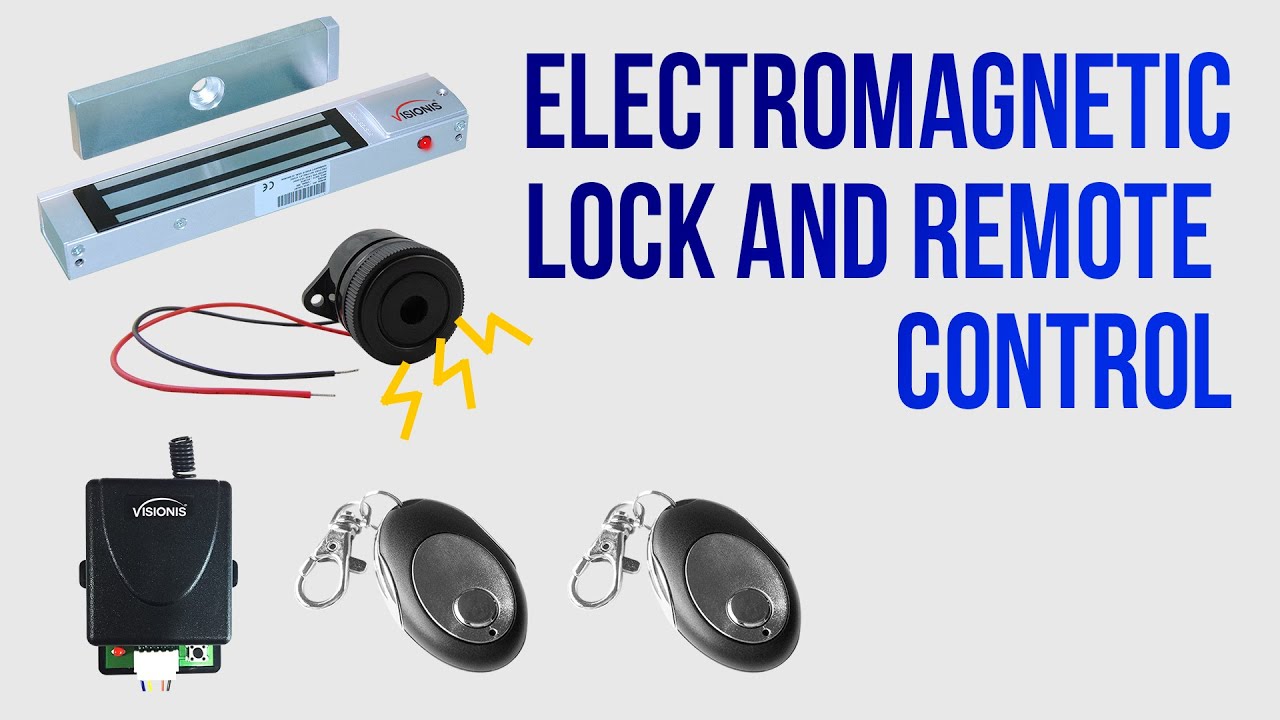 One Door Access Control Buzz In Kit with Lock, Wireless Receiver and Buzzer