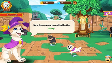 Dungeon Dogs - Idle Hero RPG 🐶 iOS Android Mobile Gameplay