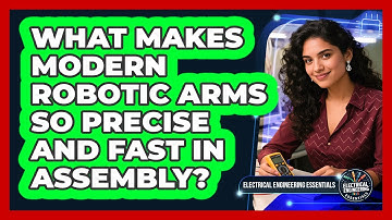 What Makes Modern Robotic Arms So Precise And Fast In Assembly? - Electrical Engineering Essentials